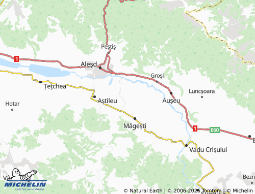 MICHELIN Ortiteag map - ViaMichelin