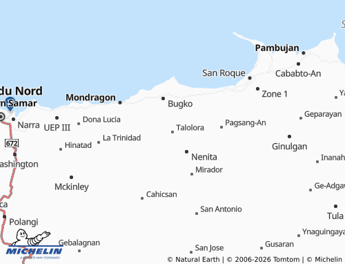 MICHELIN Talolora map - ViaMichelin