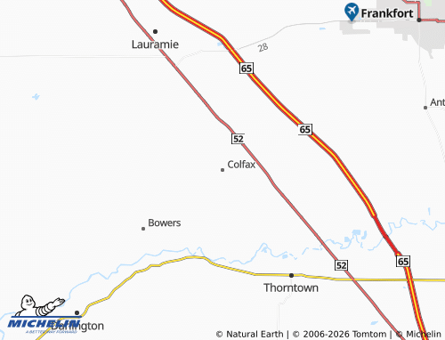 Mappa MICHELIN Colfax - ViaMichelin
