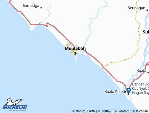 MICHELIN-Landkarte Kampung Pasir - ViaMichelin
