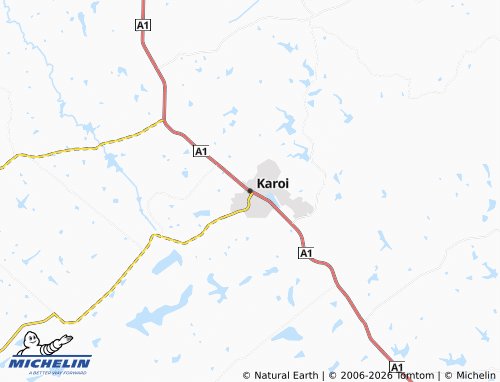 Mappa MICHELIN Karoi - ViaMichelin