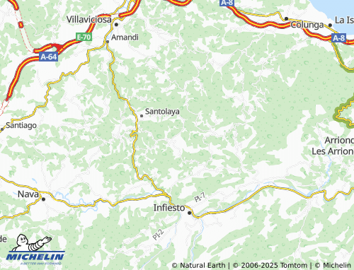 MICHELIN-Landkarte Cotariella - ViaMichelin