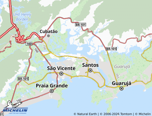 Mapa MICHELIN Chico de Paula - ViaMichelin