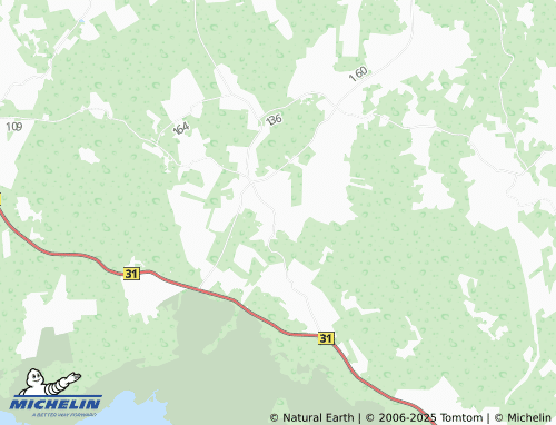 MICHELIN Putkaste map - ViaMichelin