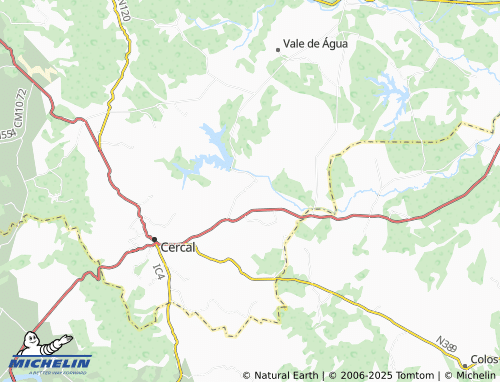 MICHELIN Charnequinha map - ViaMichelin