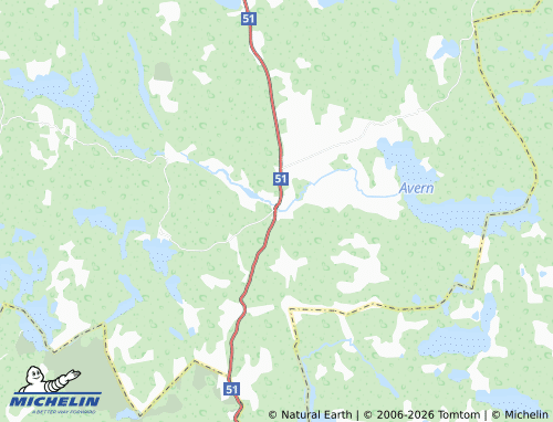 MICHELIN Hjortkvarn map - ViaMichelin
