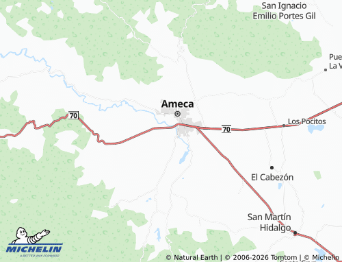 Mapa MICHELIN Lomas de San Javier - ViaMichelin