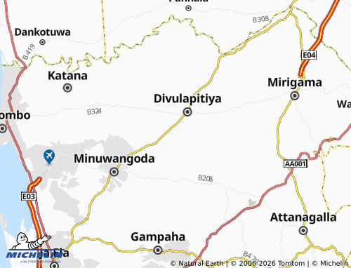 Mappa MICHELIN Mabodala West - ViaMichelin