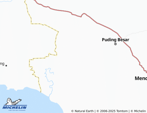 MICHELIN Tanah Bawah map - ViaMichelin