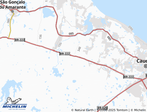 MICHELIN Guararu map - ViaMichelin
