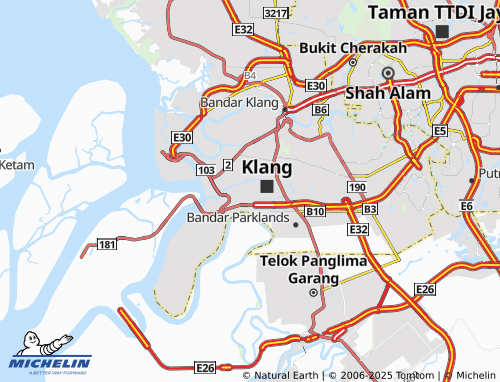 Carte MICHELIN Kampung Idaman - ViaMichelin