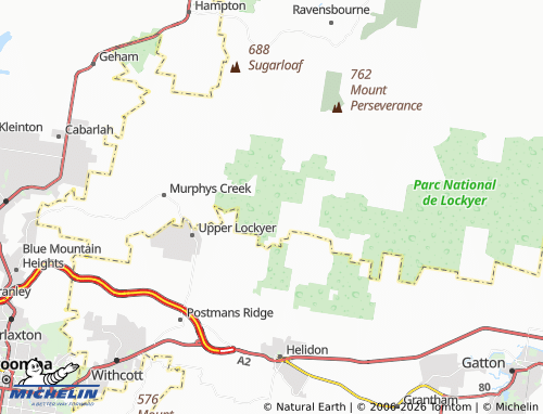 Mappa MICHELIN White Mountain - ViaMichelin
