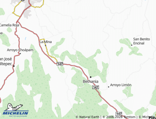 MICHELIN Camalotal map - ViaMichelin