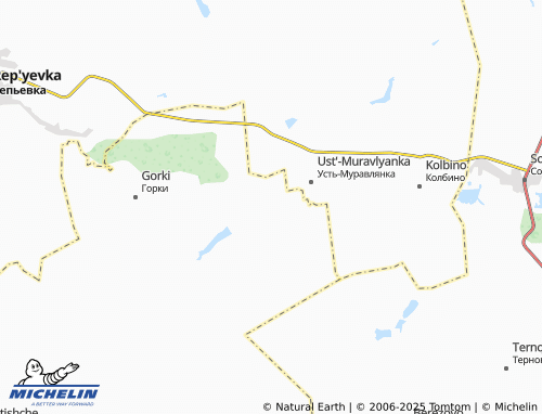 MICHELIN Bogoslovka map - ViaMichelin