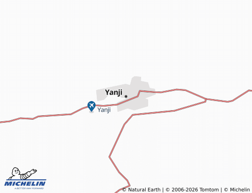 MICHELIN Yanji map - ViaMichelin