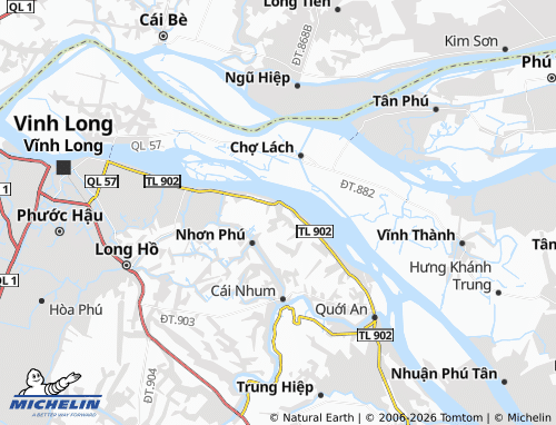 Mappa MICHELIN Mỹ Phước - ViaMichelin