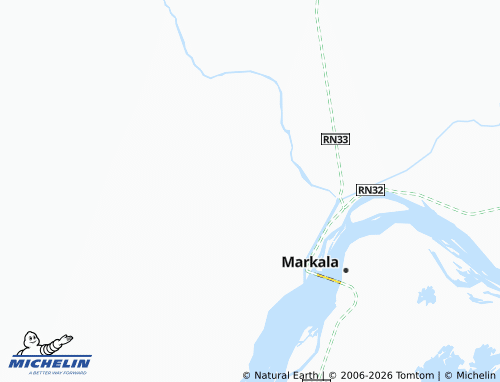 MICHELIN Temou map - ViaMichelin