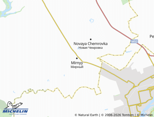 MICHELIN-Landkarte Mirnyy - ViaMichelin