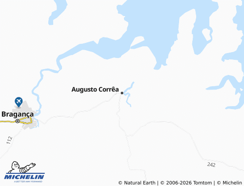 Carte MICHELIN Augusto Corrêa - ViaMichelin