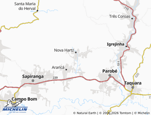 Mapa MICHELIN Liberdade - ViaMichelin