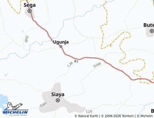 MICHELIN Rangala map - ViaMichelin