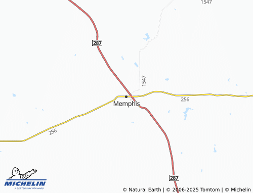 MICHELIN Memphis map - ViaMichelin