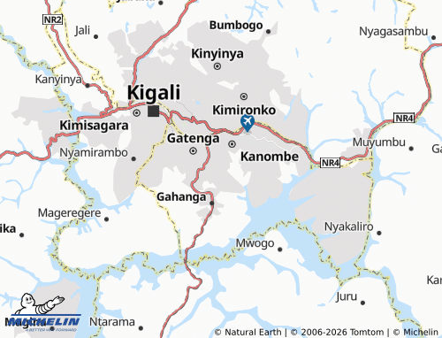 Mapa MICHELIN Kanserege - ViaMichelin