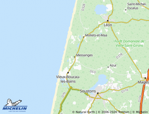 Mappa MICHELIN Messanges - ViaMichelin