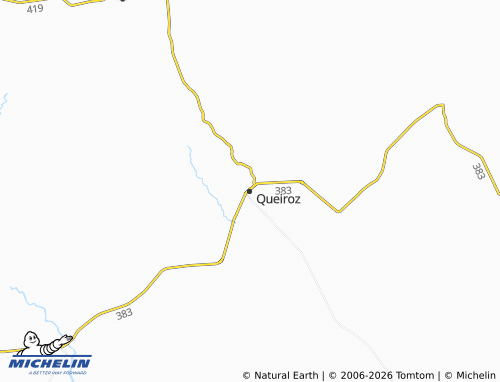 Mapa MICHELIN Queiroz - ViaMichelin