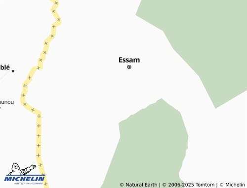 MICHELIN Kwambikrom map - ViaMichelin