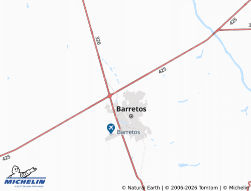Mapa MICHELIN Monte Alegre - ViaMichelin