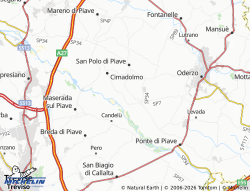 MICHELIN Roncadelle map - ViaMichelin