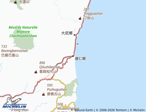 Kaart MICHELIN da ren xiang - ViaMichelin
