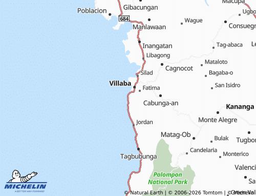 MICHELIN Balite map - ViaMichelin