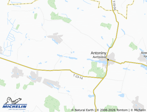 Mappa MICHELIN Trisky - ViaMichelin