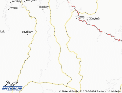 MICHELIN Sapmaz map - ViaMichelin