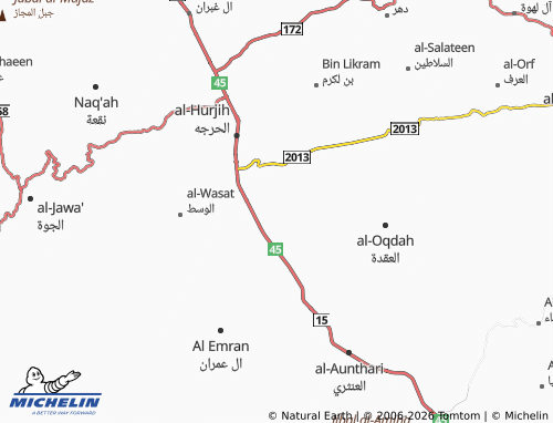 Carte MICHELIN al-Fath - ViaMichelin