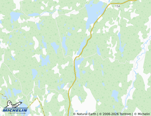 MICHELIN Överlida map - ViaMichelin