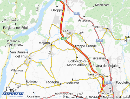 MICHELIN Mels map - ViaMichelin