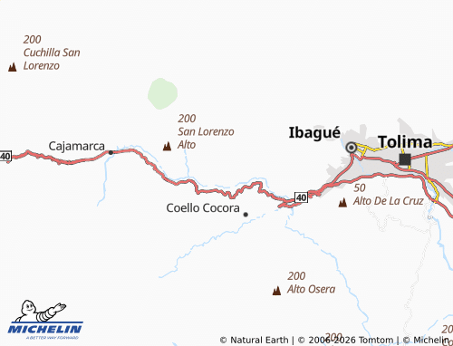 Mappa MICHELIN Los Naranjos - ViaMichelin