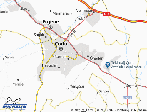 Mapa MICHELIN Alipaşa - ViaMichelin
