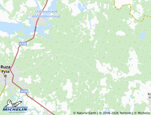 Carte MICHELIN Oreshki - ViaMichelin