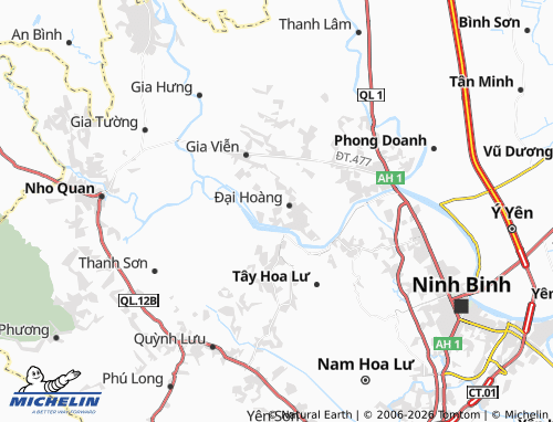 Mapa MICHELIN Gia Trung - ViaMichelin