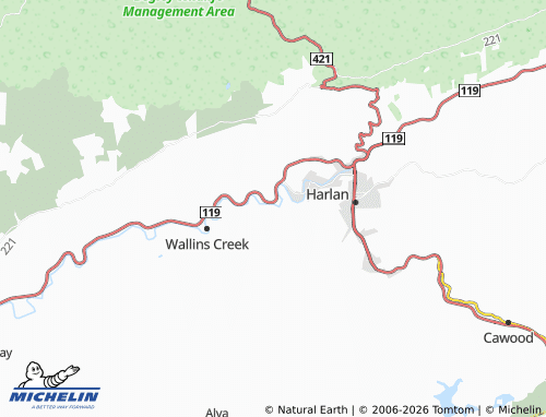 Carte MICHELIN Wilhoit - ViaMichelin