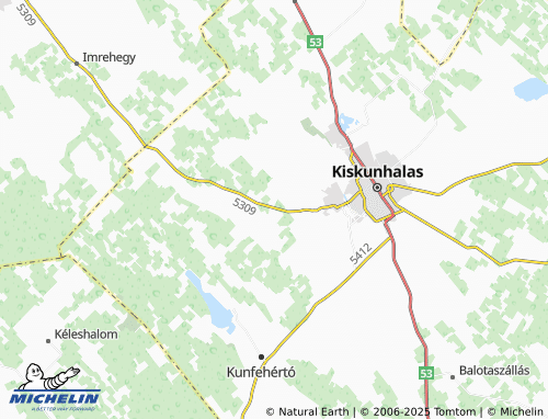 Carte MICHELIN Inokakistelek - ViaMichelin
