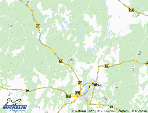 MICHELIN-Landkarte Taevaskoja - ViaMichelin