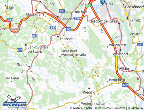 Mapa MICHELIN Tobisegg - ViaMichelin