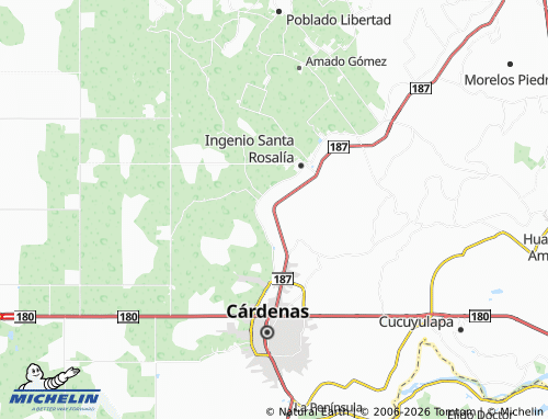 MICHELIN-Landkarte De Los Santos - ViaMichelin