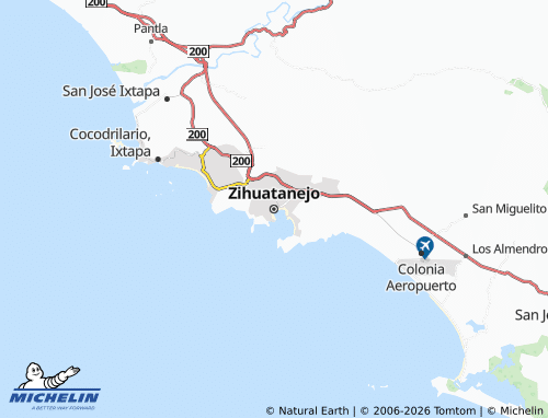 Mappa MICHELIN Zihuatanejo - ViaMichelin
