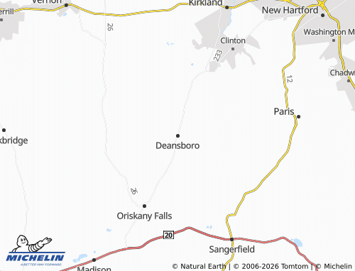 Mapa MICHELIN Deansboro - ViaMichelin